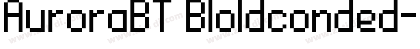 AuroraBT Bloldconded字体转换